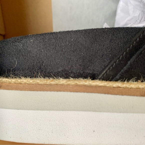 NIB Cole Haan Cloud Slide Black Suede Sandals - Picture 12 of 12